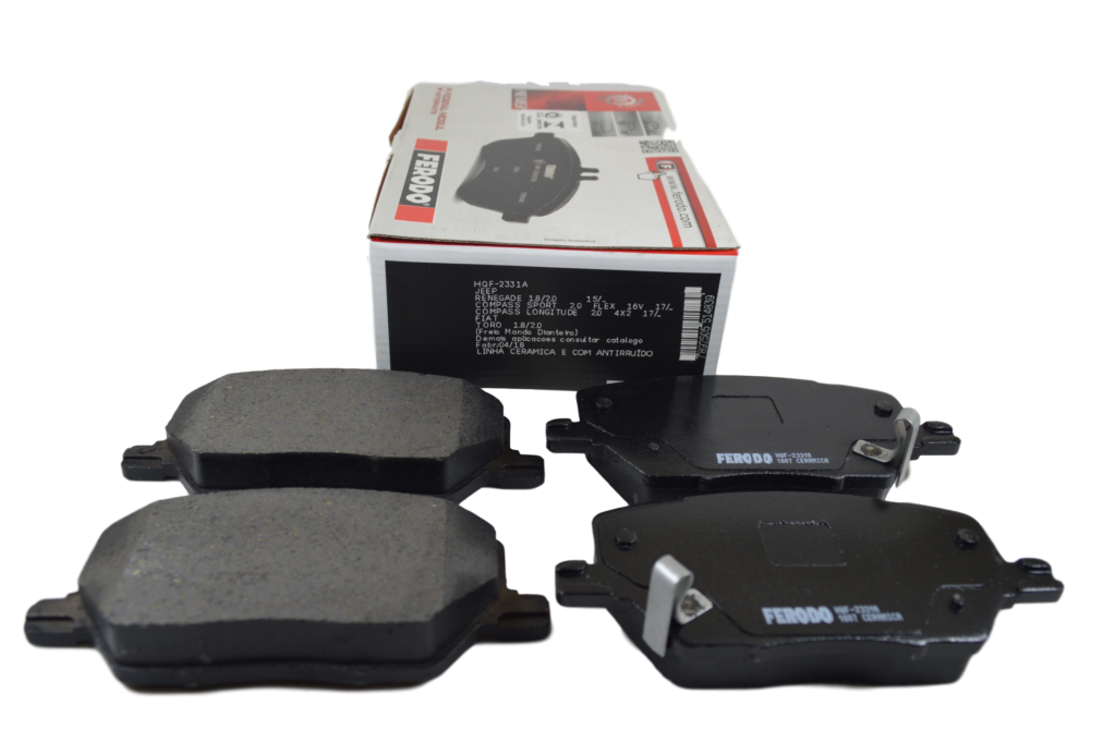 Pastilha dianteira Cerâmica Jeep Renegade Compass Fiat Toro